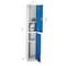 Adiroffice 12 in W, 12 in D, 72 in H, Steel ADI629-202-BLU-4PK - alternate 5